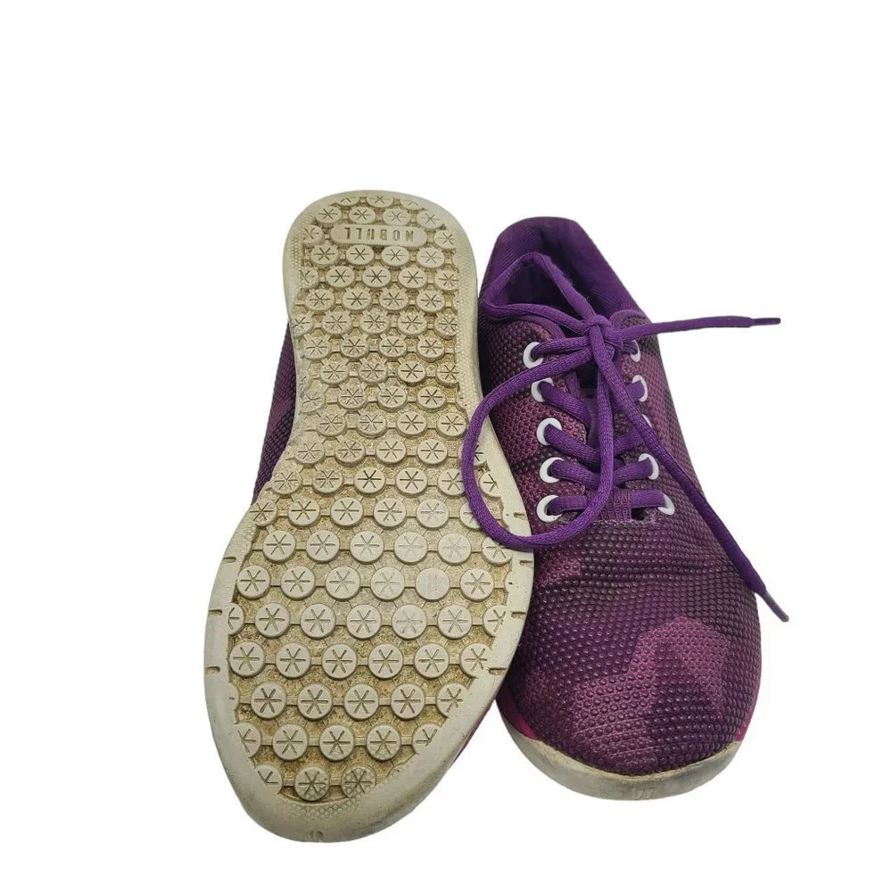 Nobull size W6.5 M5 Purple Pink Camo Athletic Workout‎ Trainers Shoes UNISEX